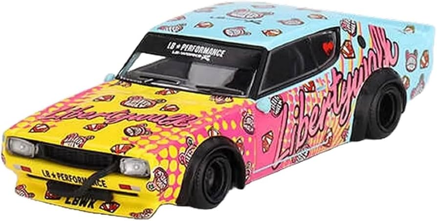 MINI GT 1/64 Nissan Skyline Kenmeri Liberty Walk LBWK KUMA Right