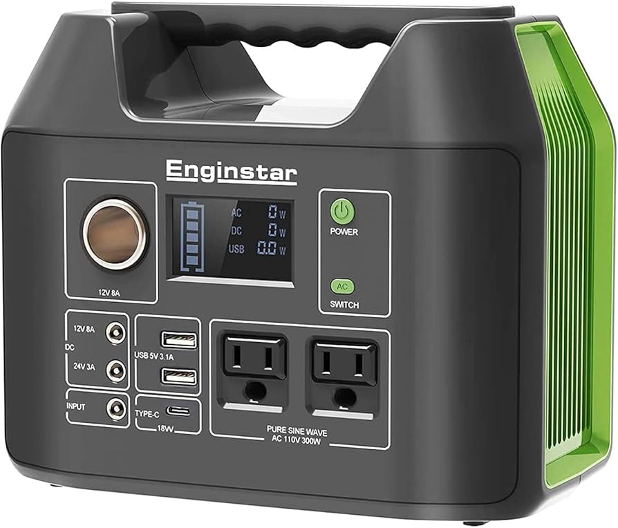 Amazon.co.jp: Enginstar ポータブル電源 大容量 R300 110000mAH/407Wh