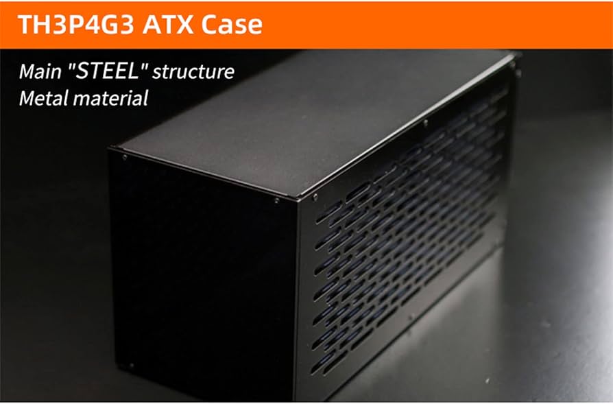 Amazon.co.jp: TH3P4G3 GPUドックケース - メタルフレーム + アクリル