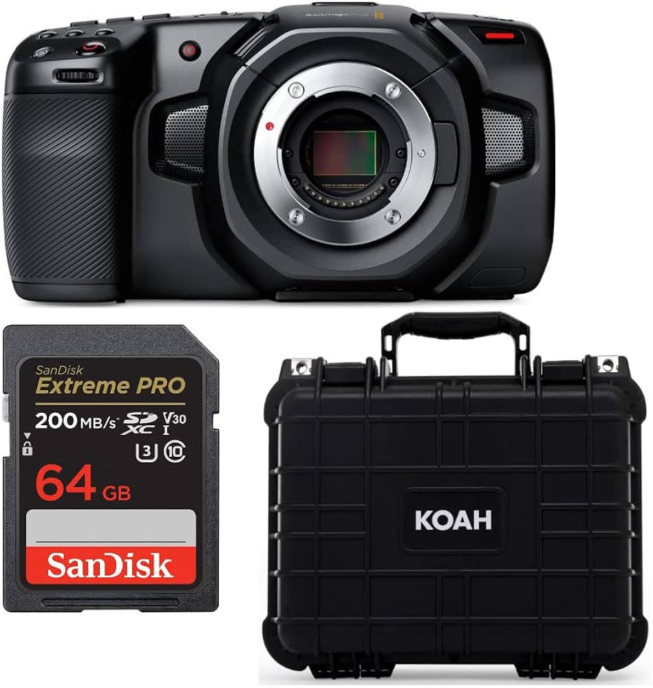 Amazon | Blackmagic Design Pocket 4K シネマカメラバンドル 64GB