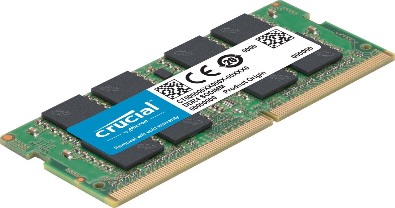 Crucial 16GB Kit (8GBx2) DDR4 3200 MT/S (PC4-25600) CL22 SR X8