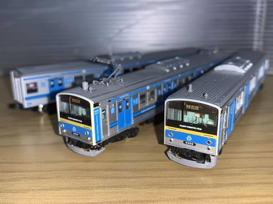 Amazon.co.jp: 動力ユニット付き鉄道コレクション 富士急 6000系 3両