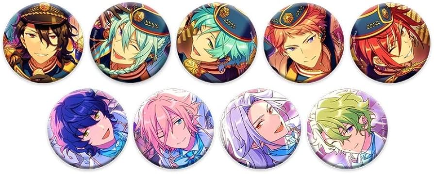 Amazon.co.jp: あんスタ 五奇人 ＆ 旧fine 缶バッジコレクション