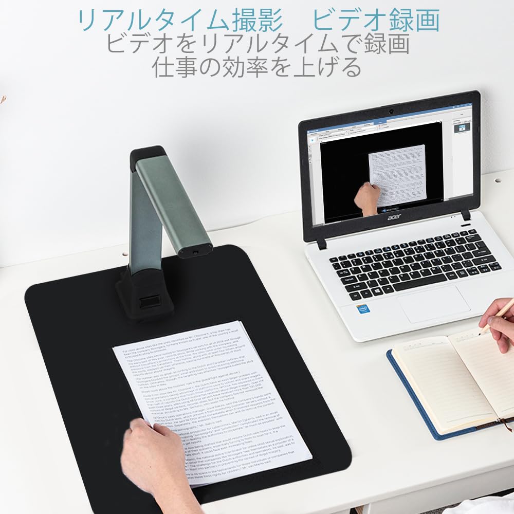 Amazon | iOCHOW スキャナー ドキュメントスキャナー 書画カメラ 500万