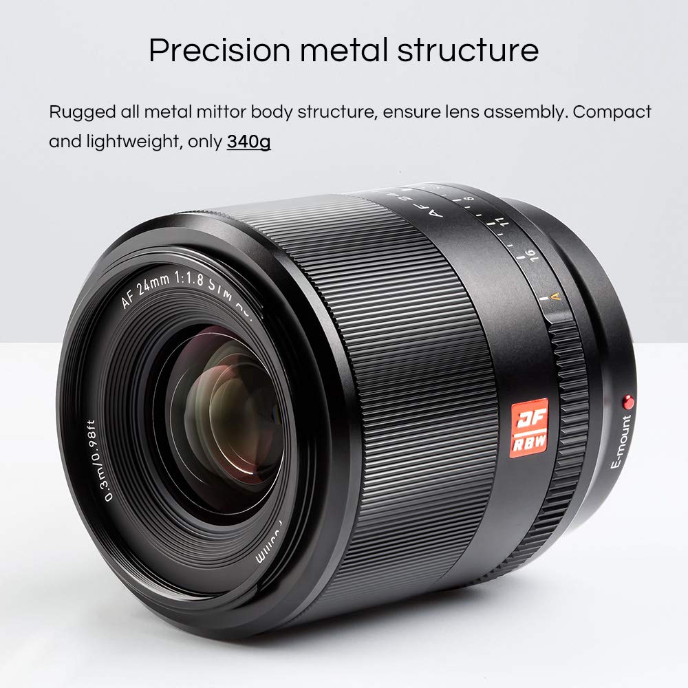 Amazon.co.jp: Viltrox 24mm F1.8 FE フォーカスレンズ 大口径 ソニーE
