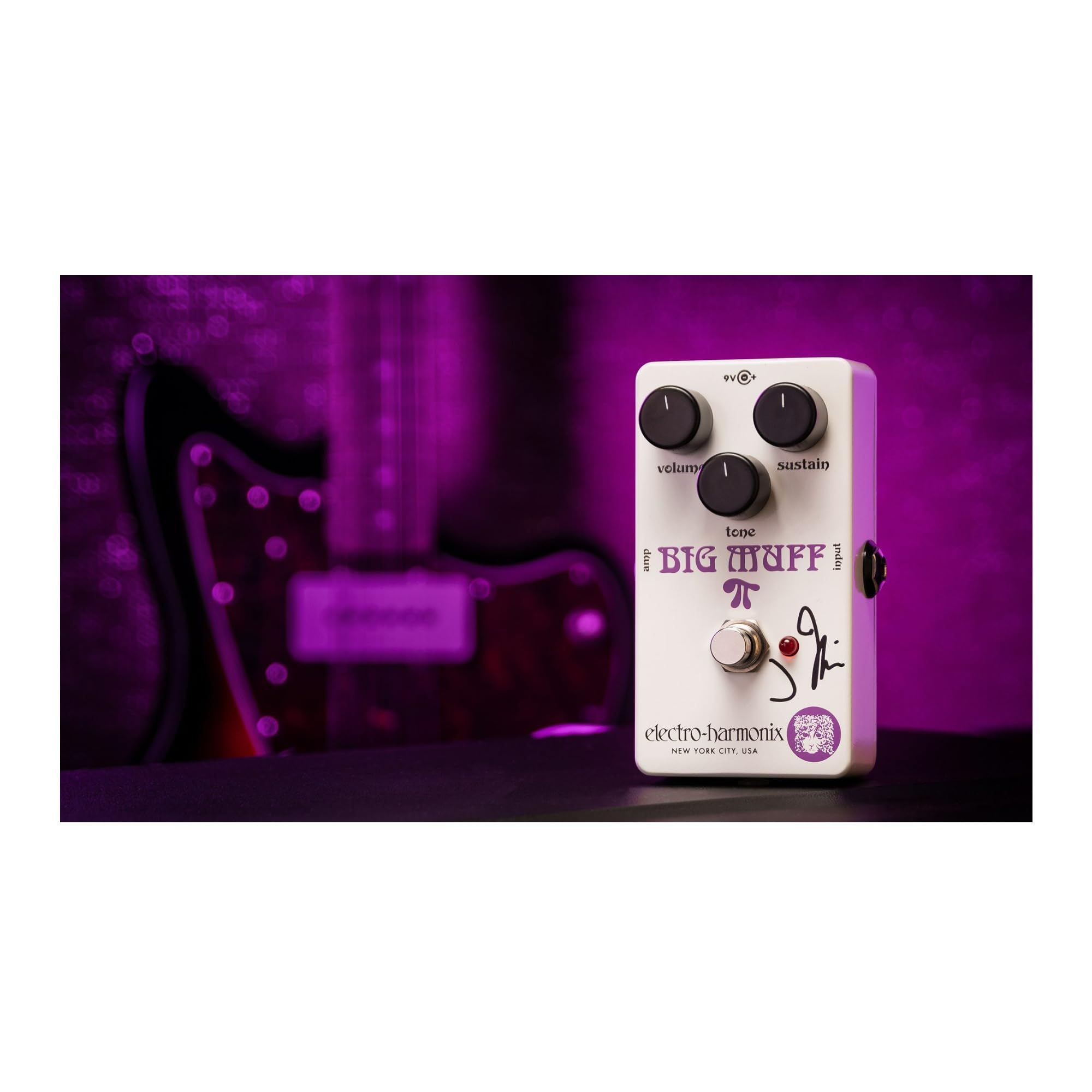 Amazon.com: Electro-Harmonix J Mascis Violet Ram's Head Big Muff