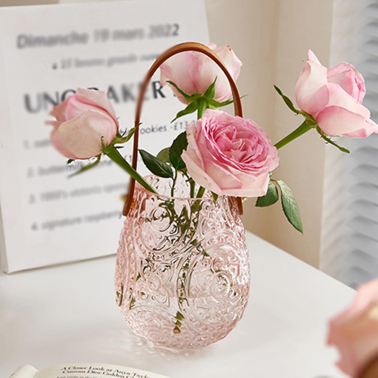 Amazon.co.jp: 花瓶 ガラス かびん フラワーベース おしゃれ 花びん