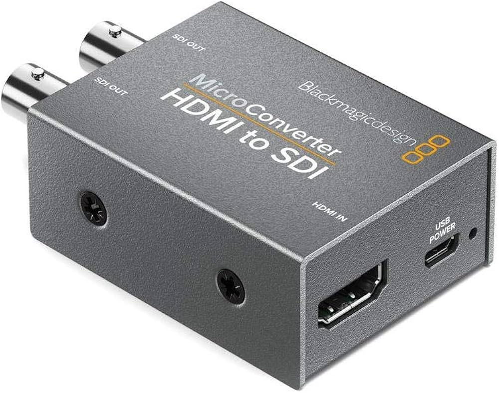 Amazon.co.jp: Blackmagic Design Micro Converter - HDMI to SDI