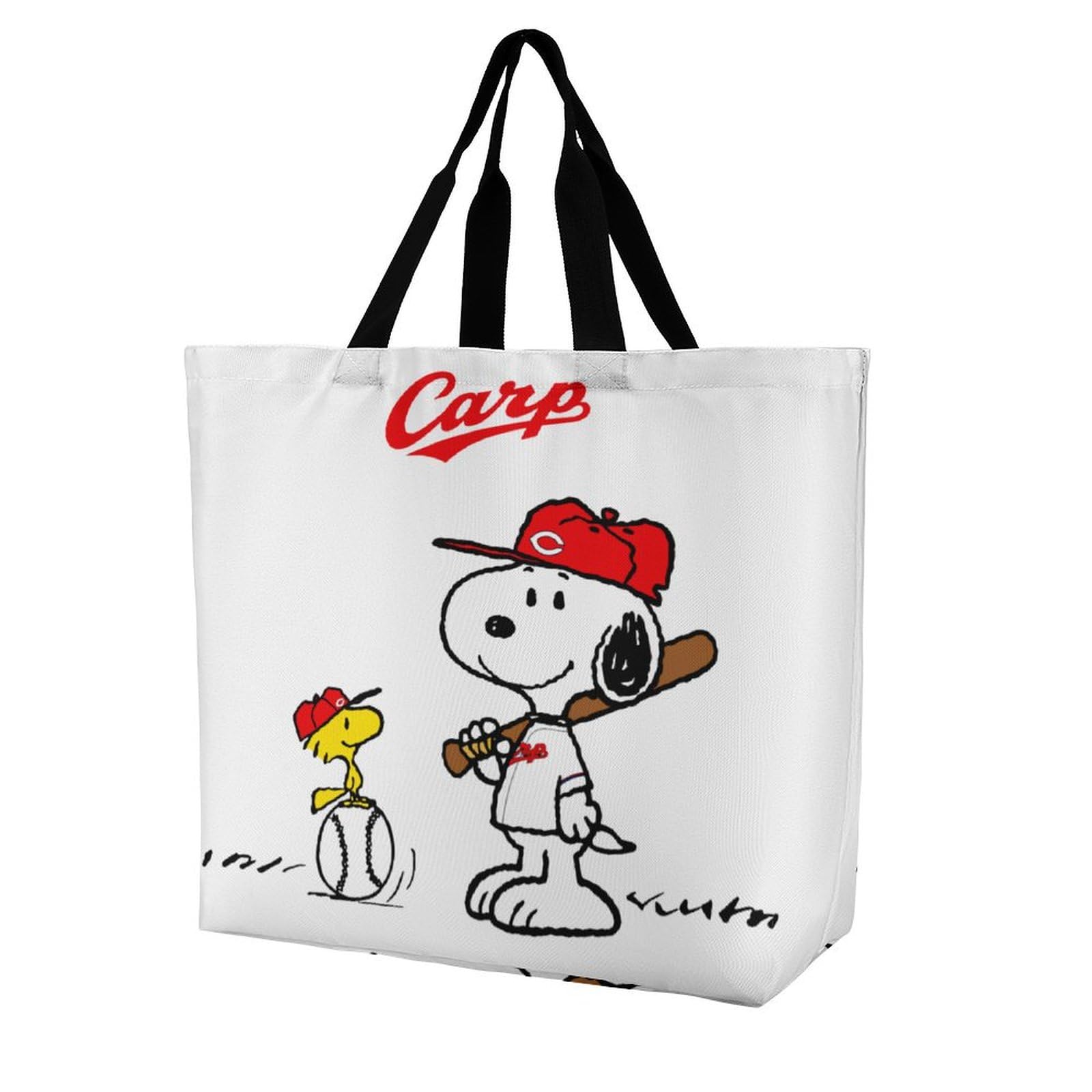 Amazon.co.jp: トートバッグ スヌーピー 広島 東洋カープ 買い物バッグ