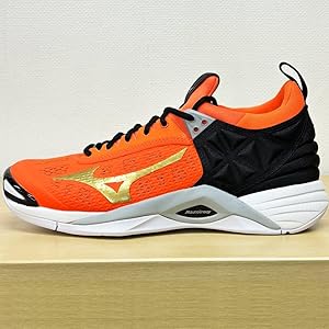 Amazon | 25.5cm ミズノ バレーボールシューズ WAVE MOMENTUM