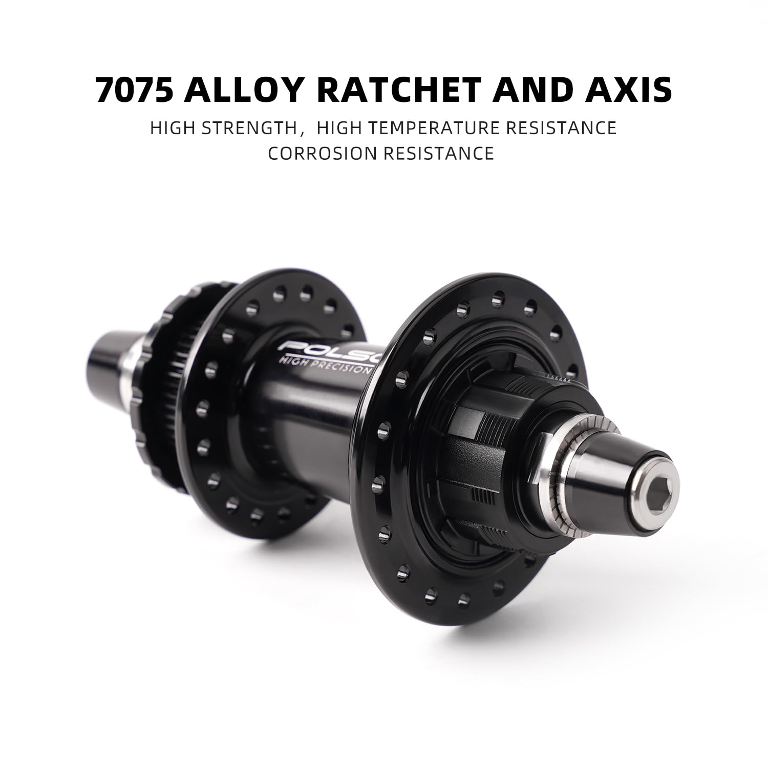 Amazon | POLSO BMX レーシングハブ 36H 110mm 3/8 センターロック