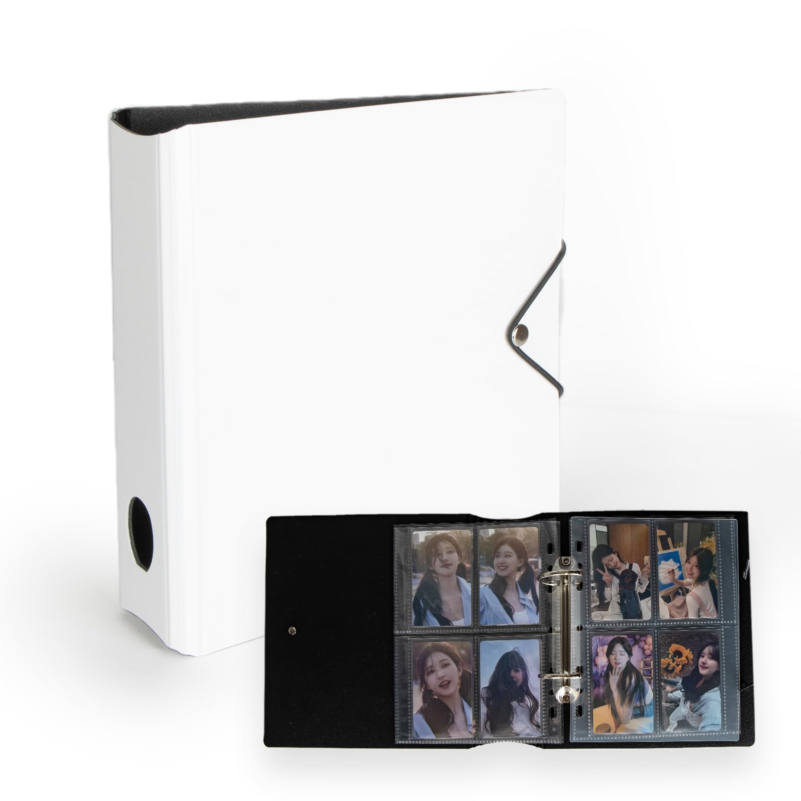 Amazon | Calife トレカ専用 収納ファイルセット A5 2リング PU製