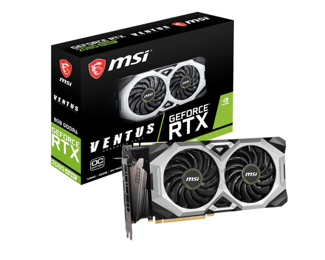 Amazon | MSI V372-292R graphics card GeForce RTX 2080 SUPER 8 GB