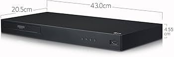 Amazon | LG 4K Ultra HD ブルーレイプレーヤー 4Kアップコンバート
