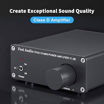Amazon.com: Fosi Audio MC101 Bluetooth Stereo Amplifier Home Audio