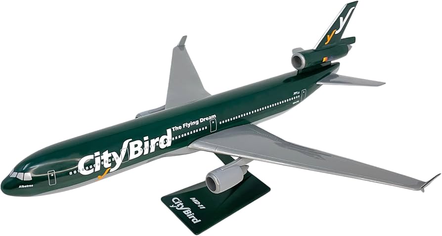 Amazon.co.jp: Flight Miniatures City Bird MD-11 1:200スケール