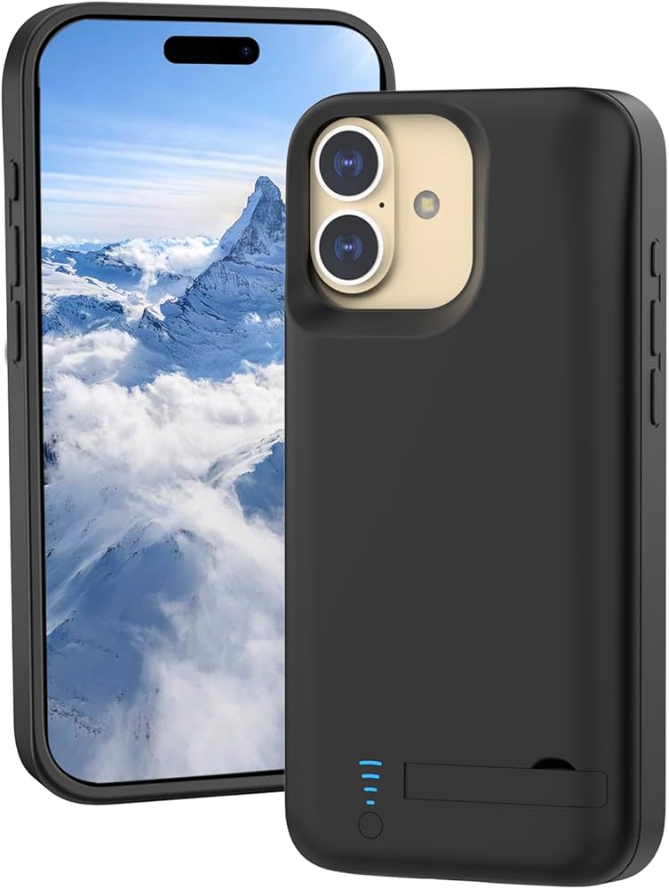 Amazon | Gladgogo iPhone 16 Plus対応バッテリーケース 【6800mah大