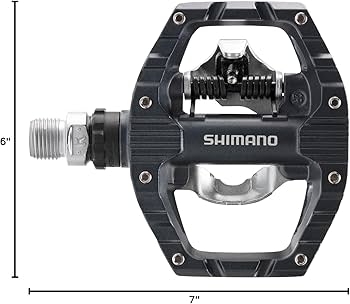 Amazon.com : SHIMANO PD-EH500 SPD & Flat Dual Sided Bike Pedal for
