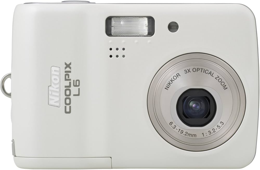 Amazon | Nikon デジタルカメラ COOLPIX L6 ホワイト COOLPIXL6W