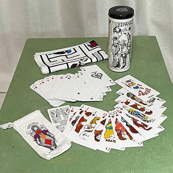 Amazon.co.jp: 伊坂芳太良 EDWARD'S トランプ クロス 缶 3点 PERO ペロ