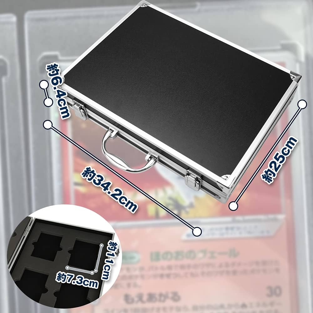 Amazon.co.jp: アタッシュケース マグネットローダー専用 トレカ