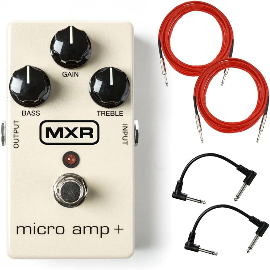 Amazon.com: MXR M233 Micro Amp + Guitar Effects Pedal Bundle with