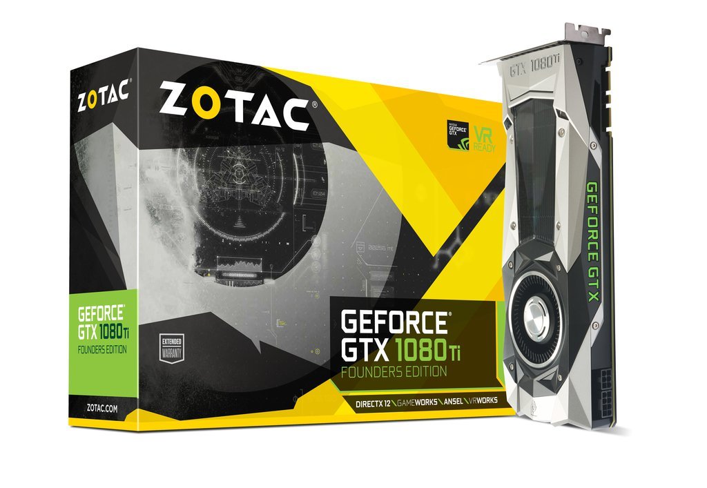 Amazon | ZOTAC GeForce GTX 1080 Ti Founders Edition 11GB GDDR5X