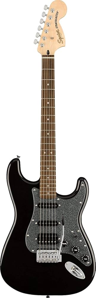 Amazon.com: Fender Affinity Series HSS Stratocaster with Laurel FB