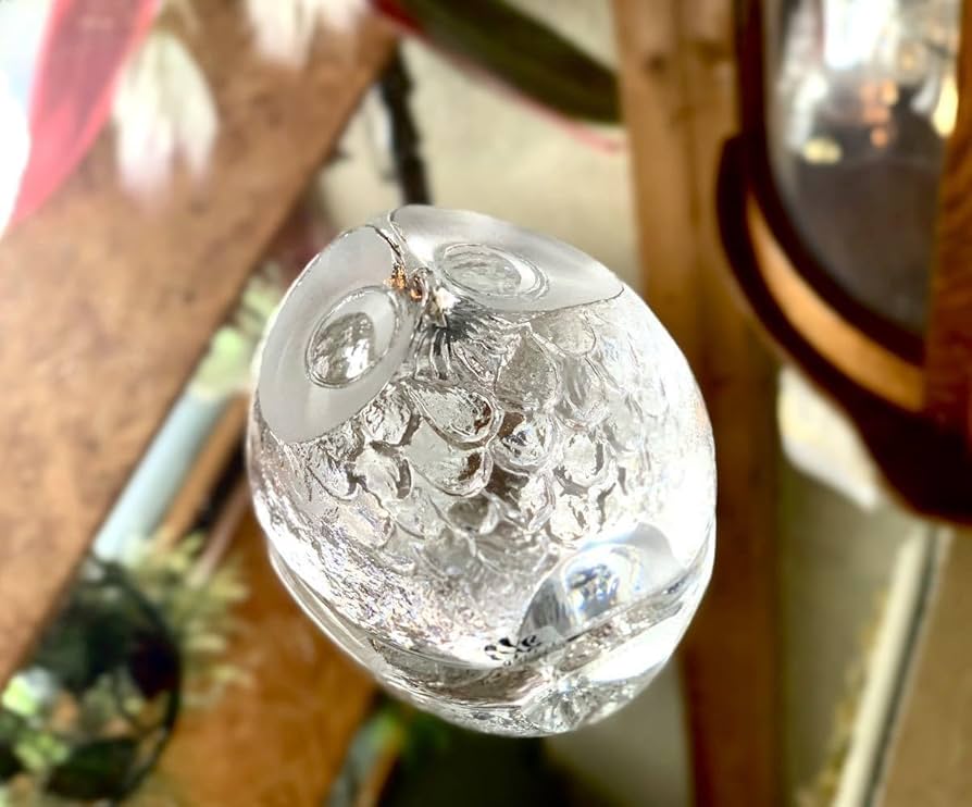 Amazon.co.jp: フクロウ ペーパーウェイト MATJONASSON 置物 文鎮