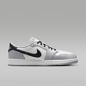 Amazon.com | Air Jordan 1 Low OG Shoes (CZ0790-110, White/Wolf