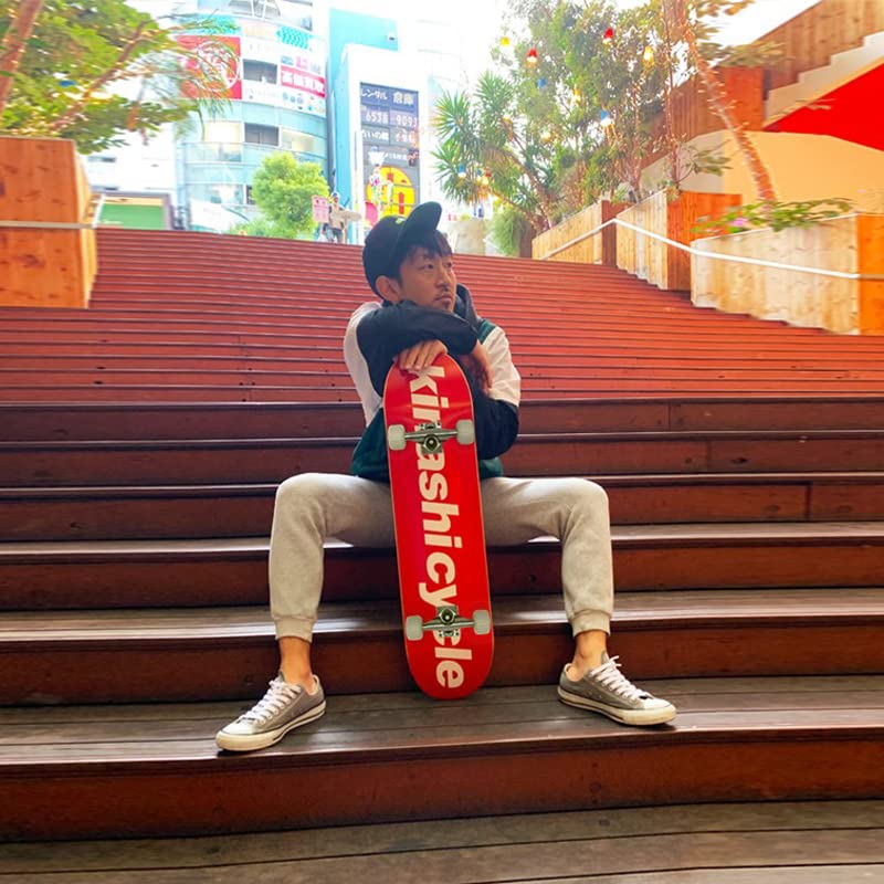 Amazon.co.jp: 木梨サイクル KINASHI CYCLE 木製 スケートボード