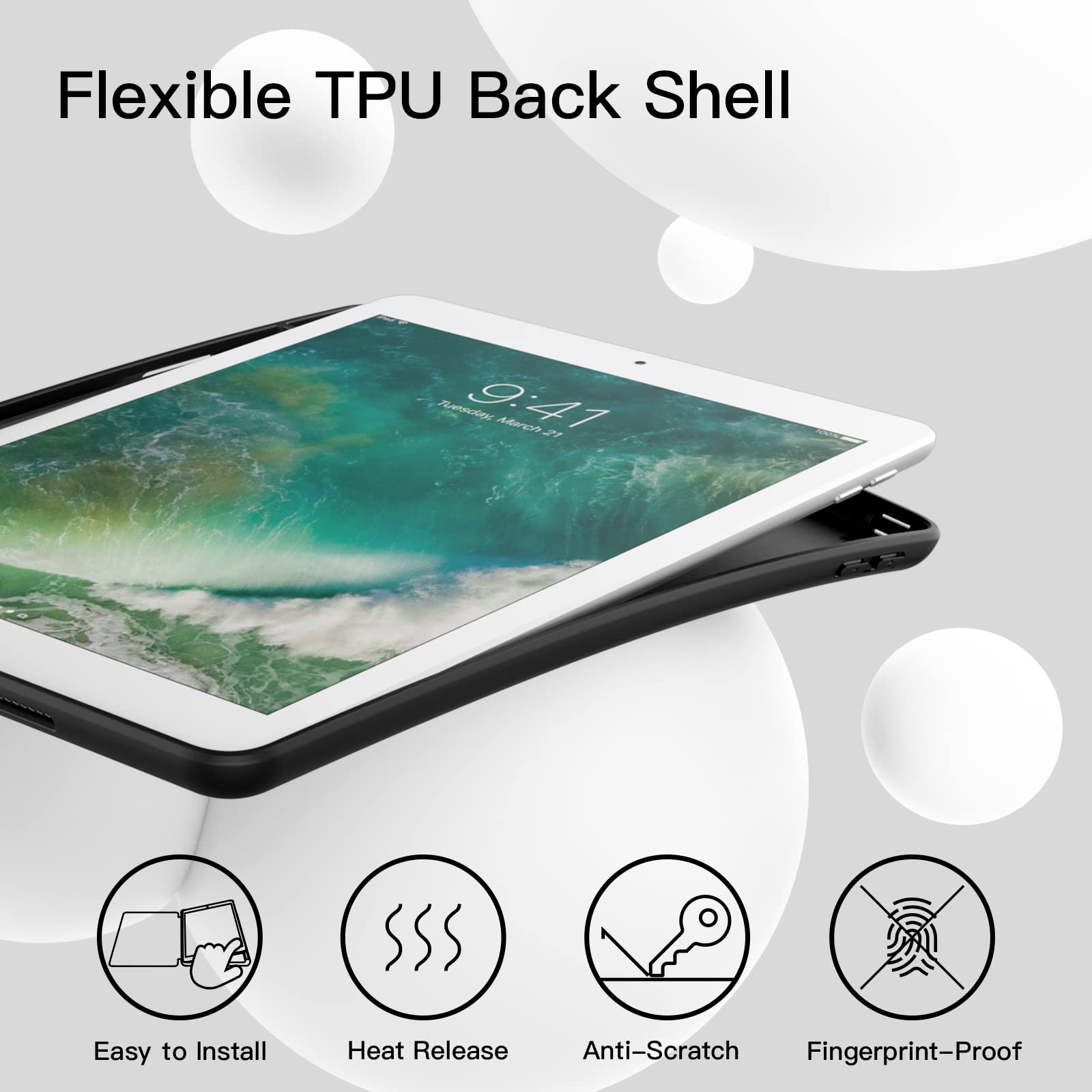 Amazon.com: JETech Case for iPad 9.7-Inch (6th/5th Generation