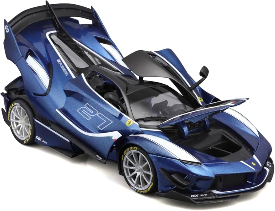 Amazon.com: Bburago Ferrari FXX-K EVO Model Car 1:18 Scale Ferrari