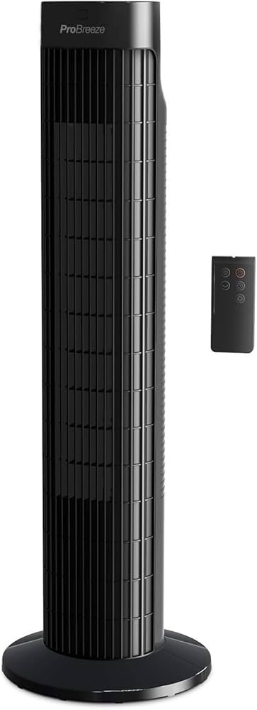 Amazon | Pro Breeze タワーファン 扇風機 羽なし たて型スリムファン