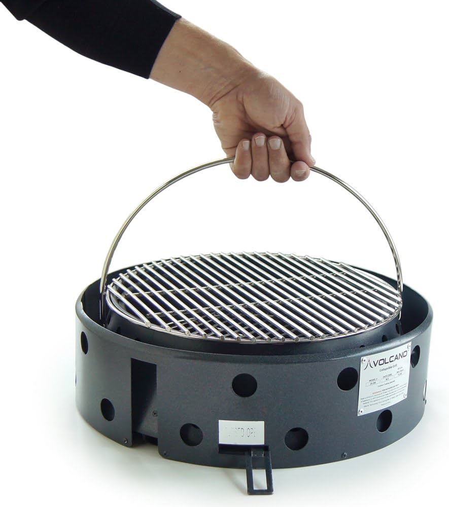 Amazon | 折りたたみグリル式 バーベキューコンロ（20-200） Volcano