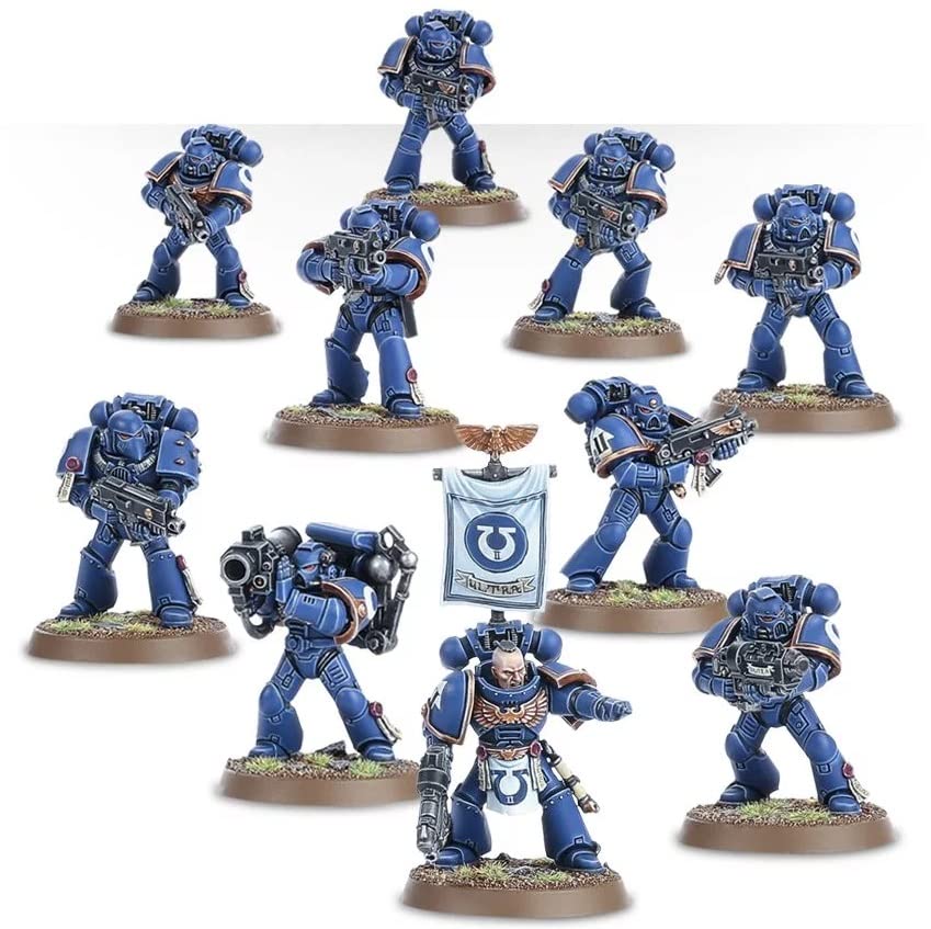 Amazon | WARHAMMER 40000 SPACE MARINE TACTICAL SQUAD ウォー