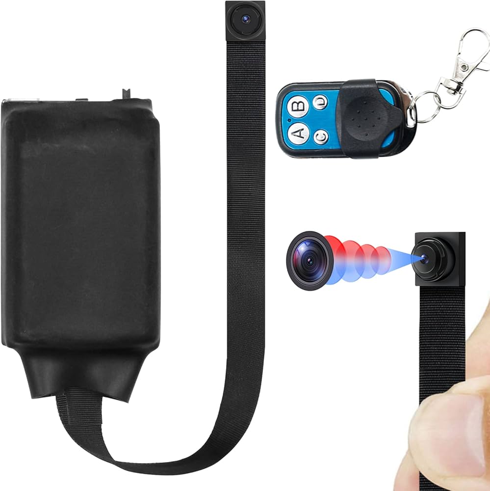 Amazon.co.jp: CLYZSTU 小型カメラ 隠しカメラ、超小型スパイカメラ