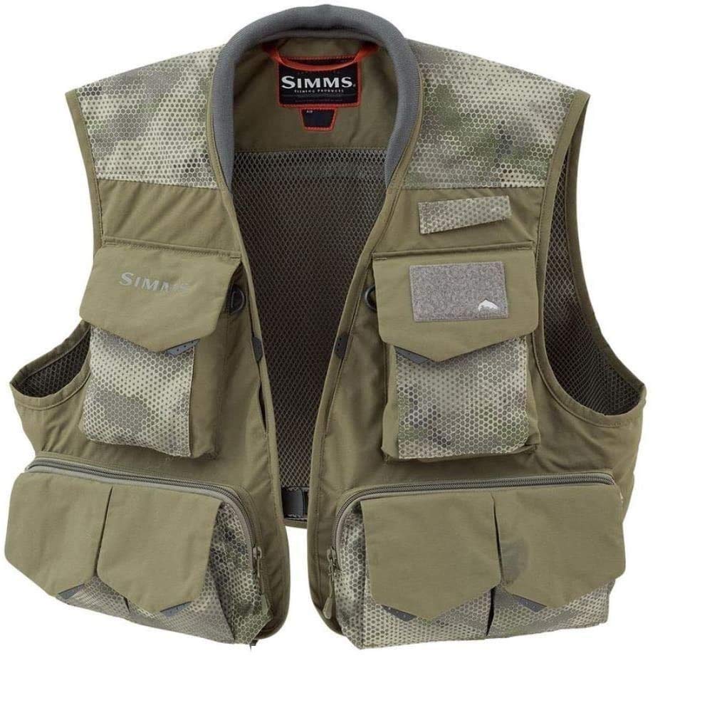 Amazon | Simms Freestone VEST フリーストーン ベスト Hex Camo Loden