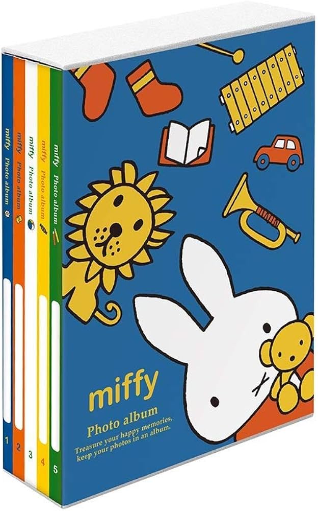 Amazon.co.jp: ナカバヤシ 5冊BOX ポケットアルバム ミッフィー 23872