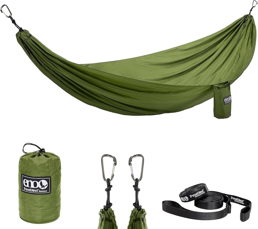 Amazon.com: ENO TravelNest Hammock & Straps Combo - Portable