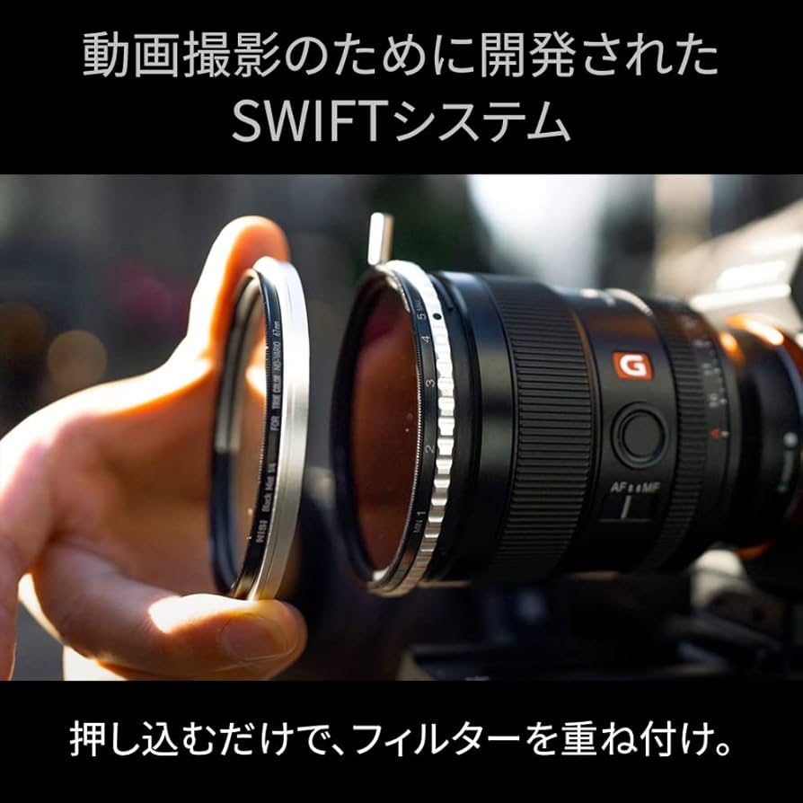 Amazon | NiSi 可変NDフィルター TRUE COLOR VARIO 1-5stops (ND2~32