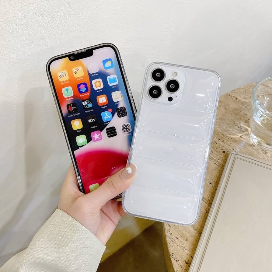 Amazon.co.jp: 透明なダウンジャケット iPhone 11 12 13 14 Pro Max