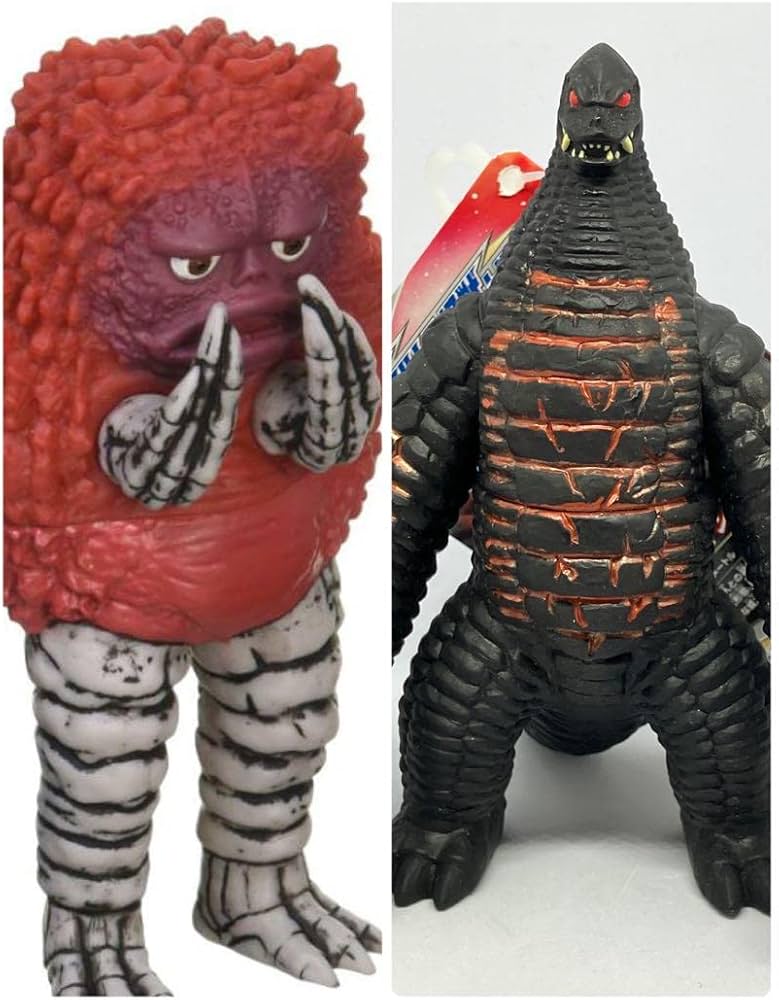 Amazon.co.jp: ウルトラ怪獣シリーズ 77 ピグモン 57 EXレッドキング