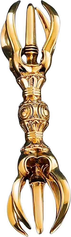 Amazon｜五鈷杵 金剛鈴 法具仏具 鍮製 寺院用仏具 前具 真鍮仏具 魔