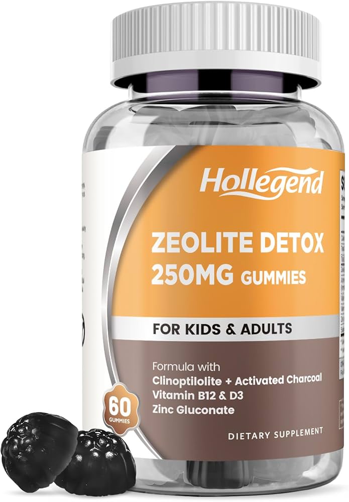 Amazon.com: Zeolite Detox for Kids Gummies with Activated Charcoal