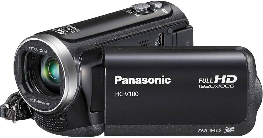 Panasonic HC-V100M ビデオカメラ ほぼ新品 4096 Panasonic HC-V100M