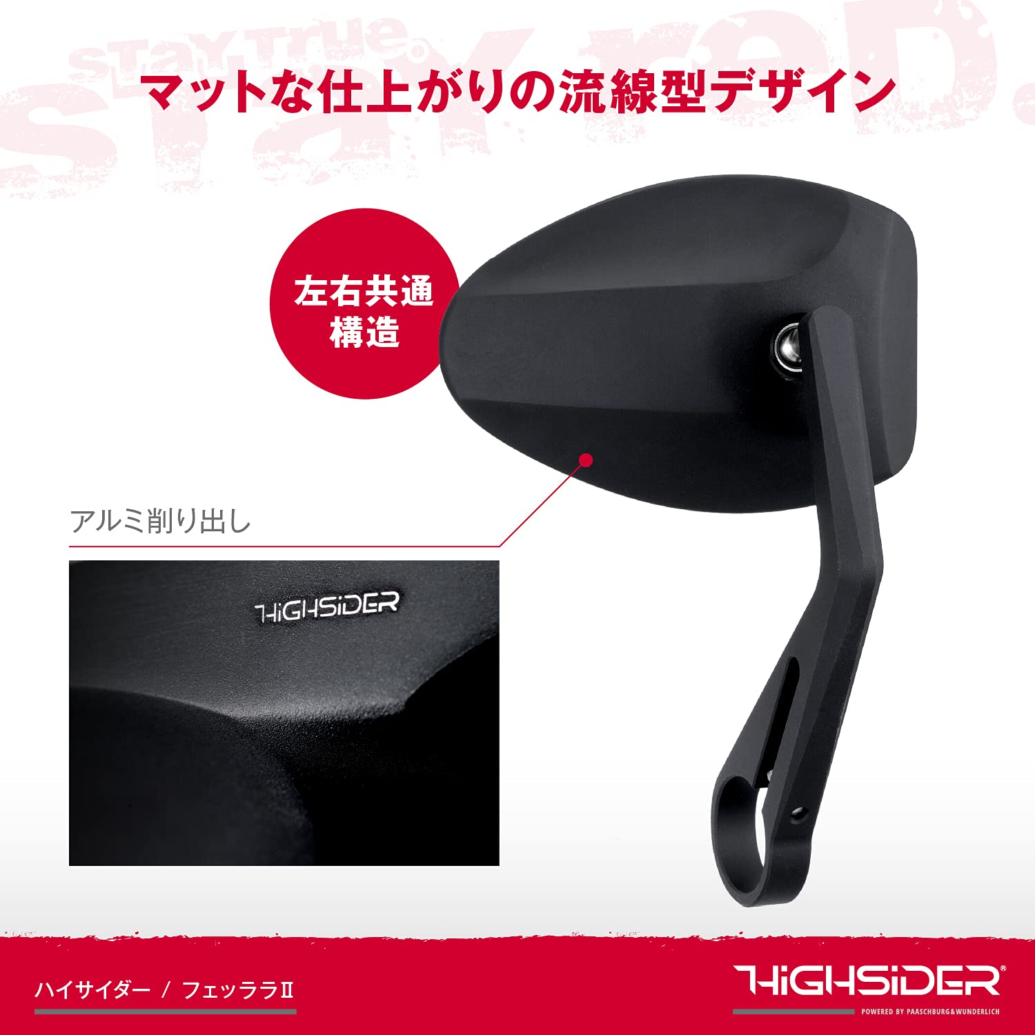 Amazon | デイトナ(Daytona) バーエンドミラー バイク 新保安基準適合