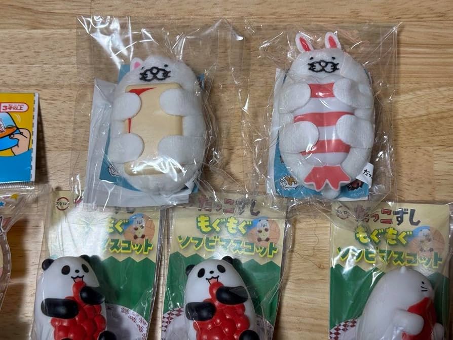 Amazon.co.jp: スシロー だっこずし ソフビ マスコットストラップ わ