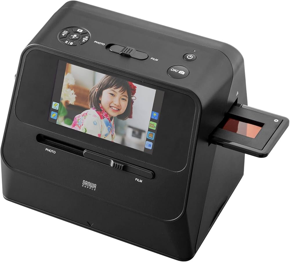 Amazon | サンワダイレクト フィルムスキャナー 35mm/110/126フィルム