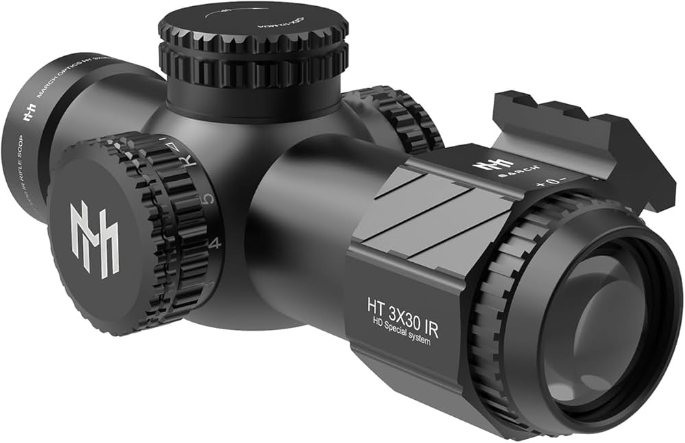 Amazon.co.jp: 3x30IRライフルスコープ ショートスコープ 3倍固定倍率